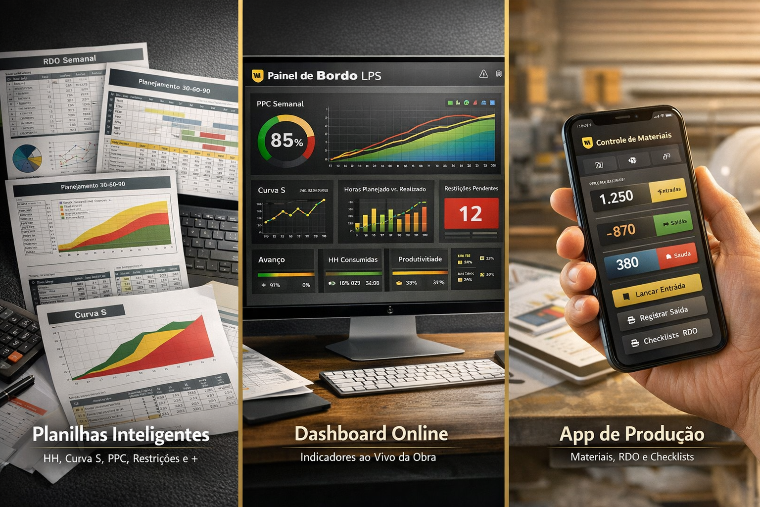 Planilhas, Dashboards e Apps - LPS
